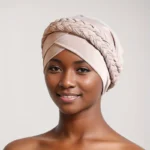 Chapeau turban élastique en polyester pour femmes