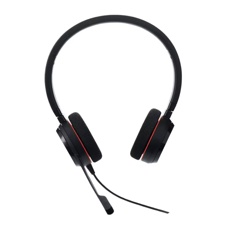 Casques avec Microphone Jabra Evolve 20 Stereo Noir