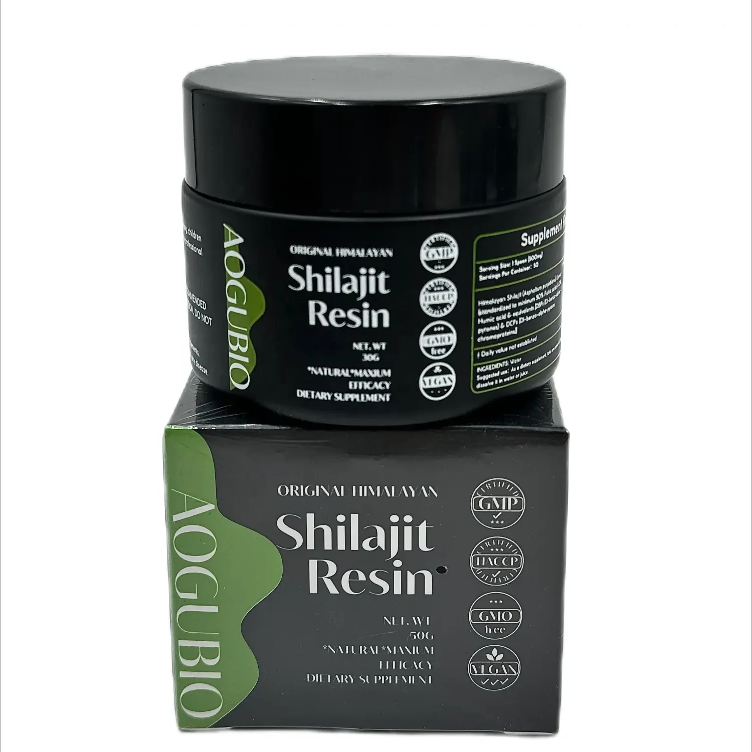 Résine de Shilajit 100% Naturelle de l'Himalaya - Disponible en 30g