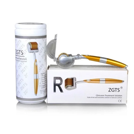 Derma roller paper micro 05 mm titane outil pour les soins du visage