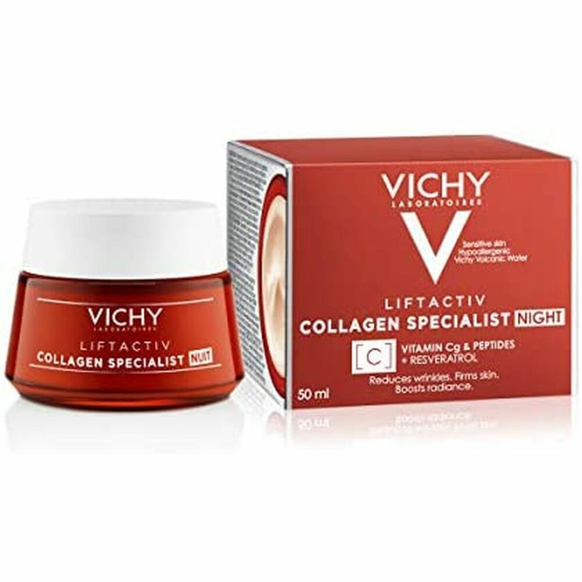 Diaytar Côte d'Ivoire Crème antirides de nuit Vichy Lftactiv Collagen Specialist (50 ml) 