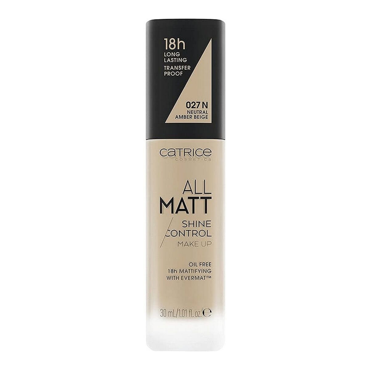 Diaytar Côte d'Ivoire Base de Maquillage Crémeuse Catrice All Matt 027N-neutral amber beige (30 ml) 