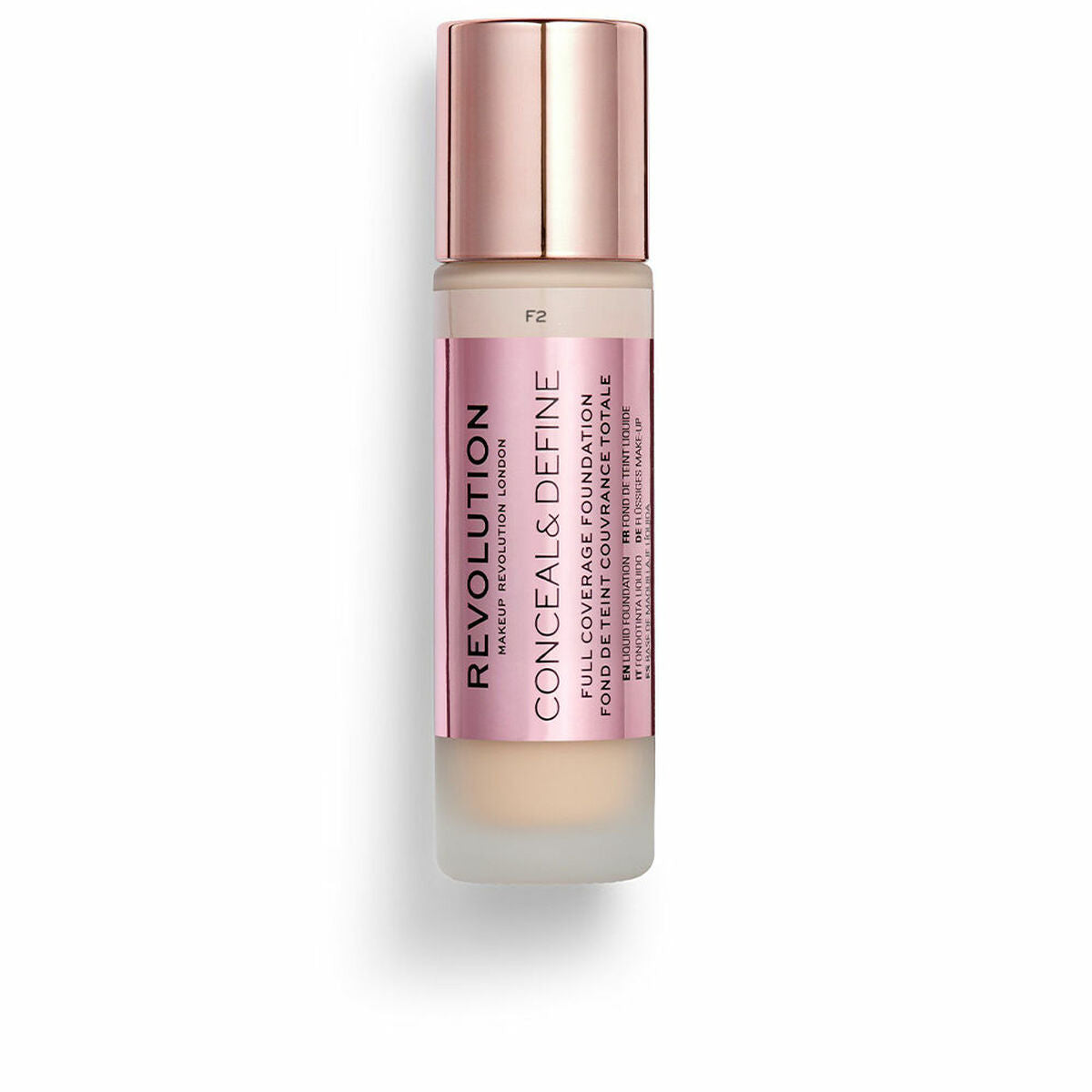 Diaytar Côte d'Ivoire Base de maquillage liquide Revolution Make Up Conceal & Define F2 (23 ml) 