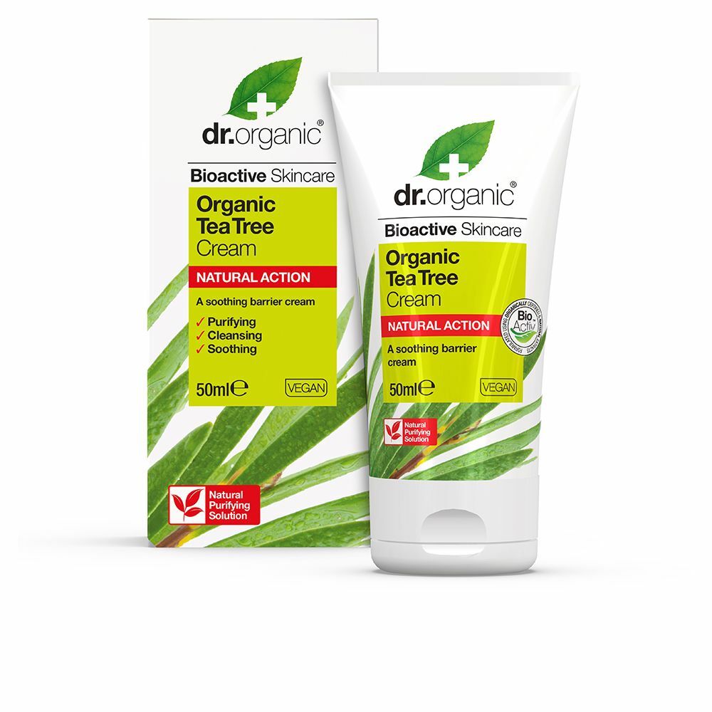 Diaytar Côte d'Ivoire Crème antiseptique Dr.Organic Bioactive Organic Arbre à thé (50 ml) 
