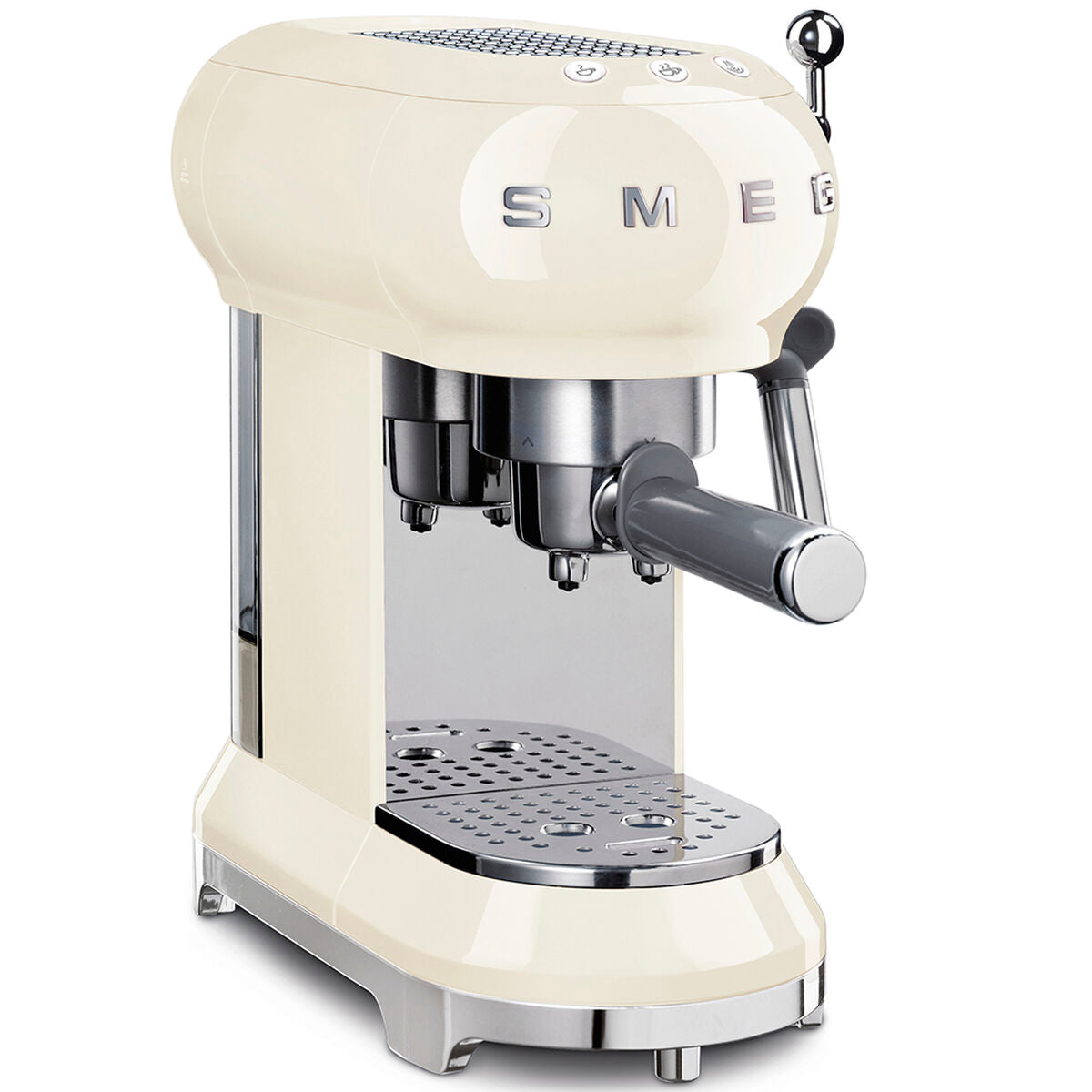 Diaytar Côte d'Ivoire Café Express Arm Smeg ECF01CREU Rétro 1 L 1350 W Crème 