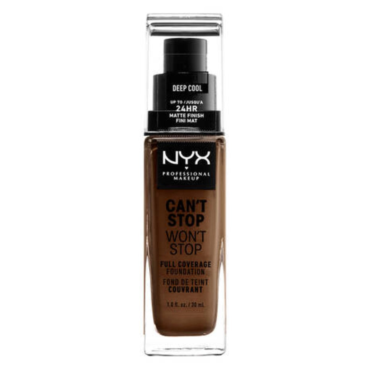 Diaytar Côte d'Ivoire Base de Maquillage Crémeuse NYX Can't Stop Won't Stop deep cool (30 ml) 