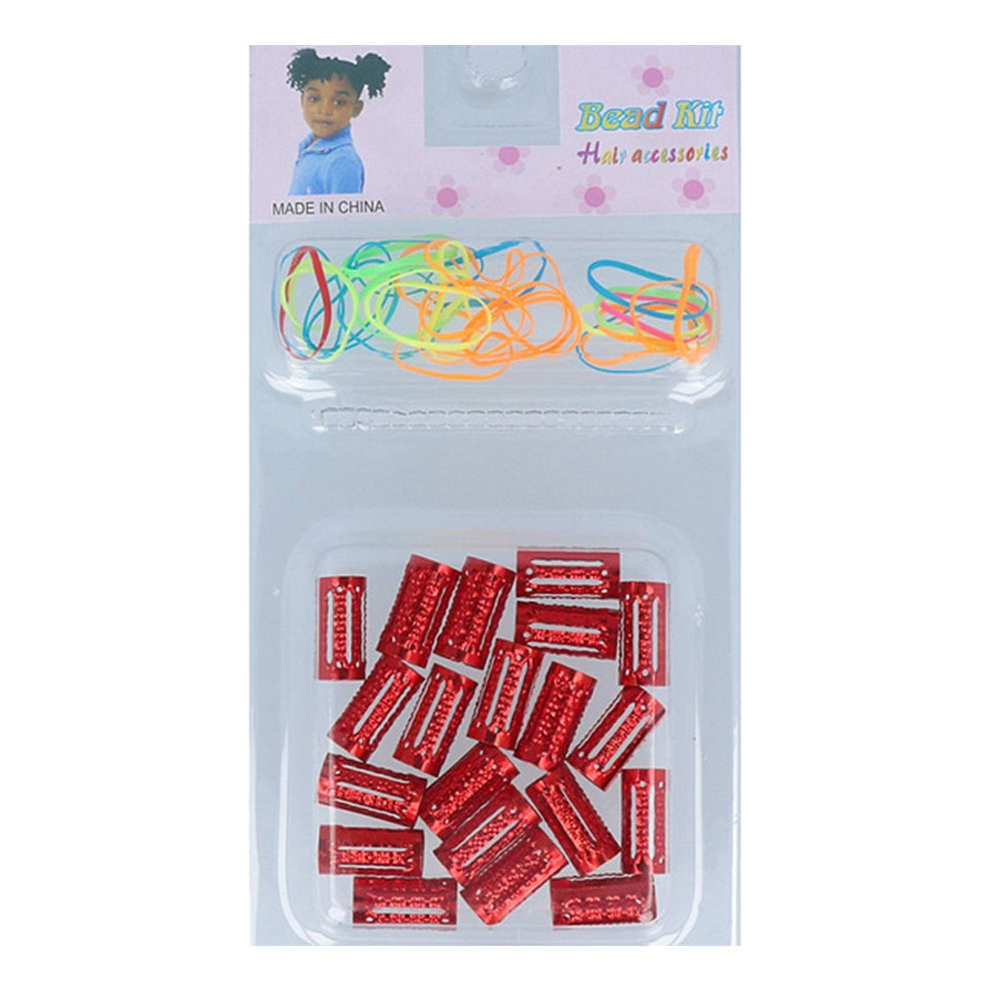 Diaytar Côte d'Ivoire Accessoires pour cheveux Circles Red Large 