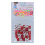 Diaytar Côte d'Ivoire Accessoires pour cheveux Circles Red Small 
