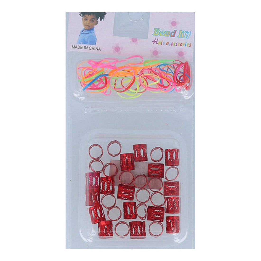Diaytar Côte d'Ivoire Accessoires pour cheveux Circles Red Small 