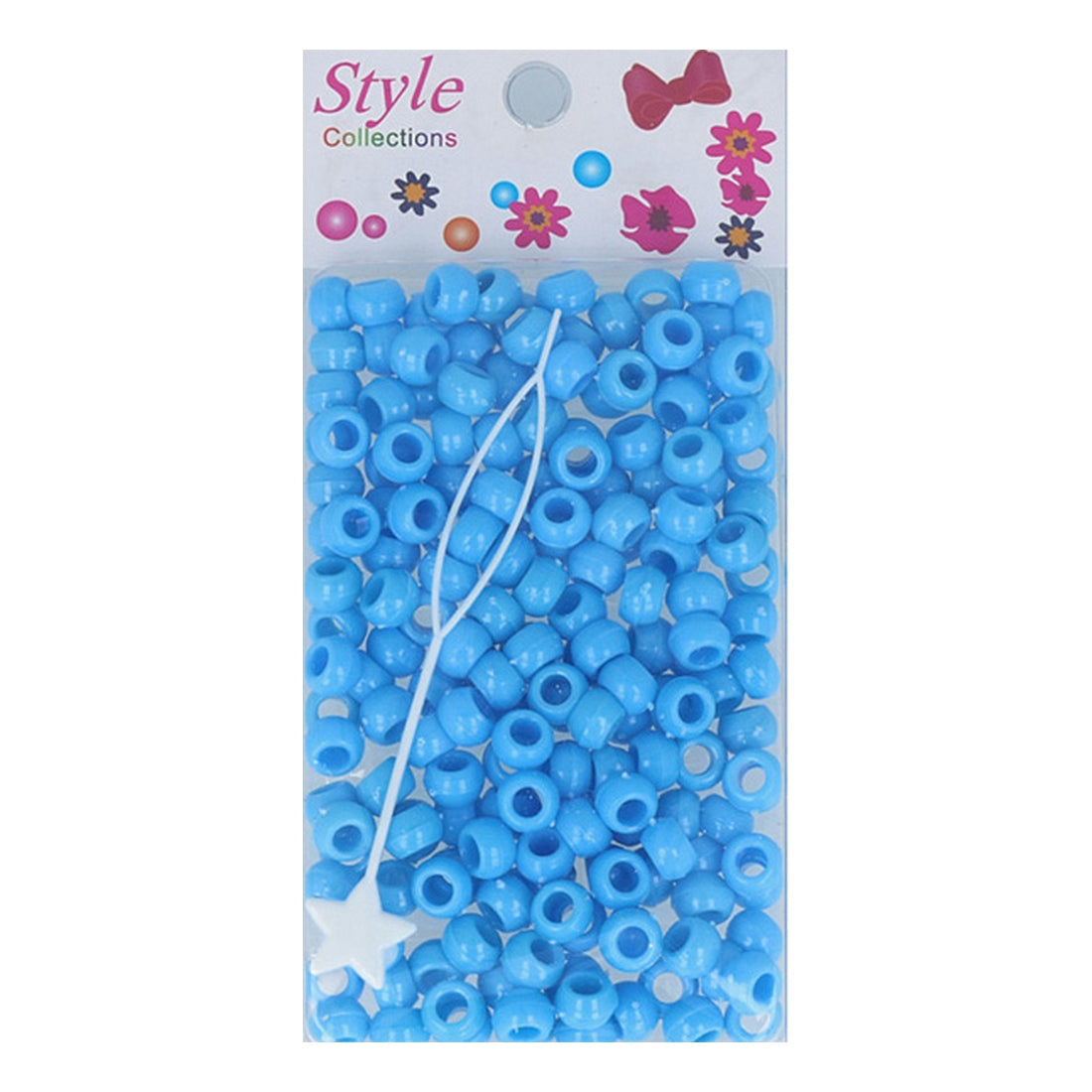 Diaytar Côte d'Ivoire Accessoires pour cheveux Petites boules Bleu ciel 