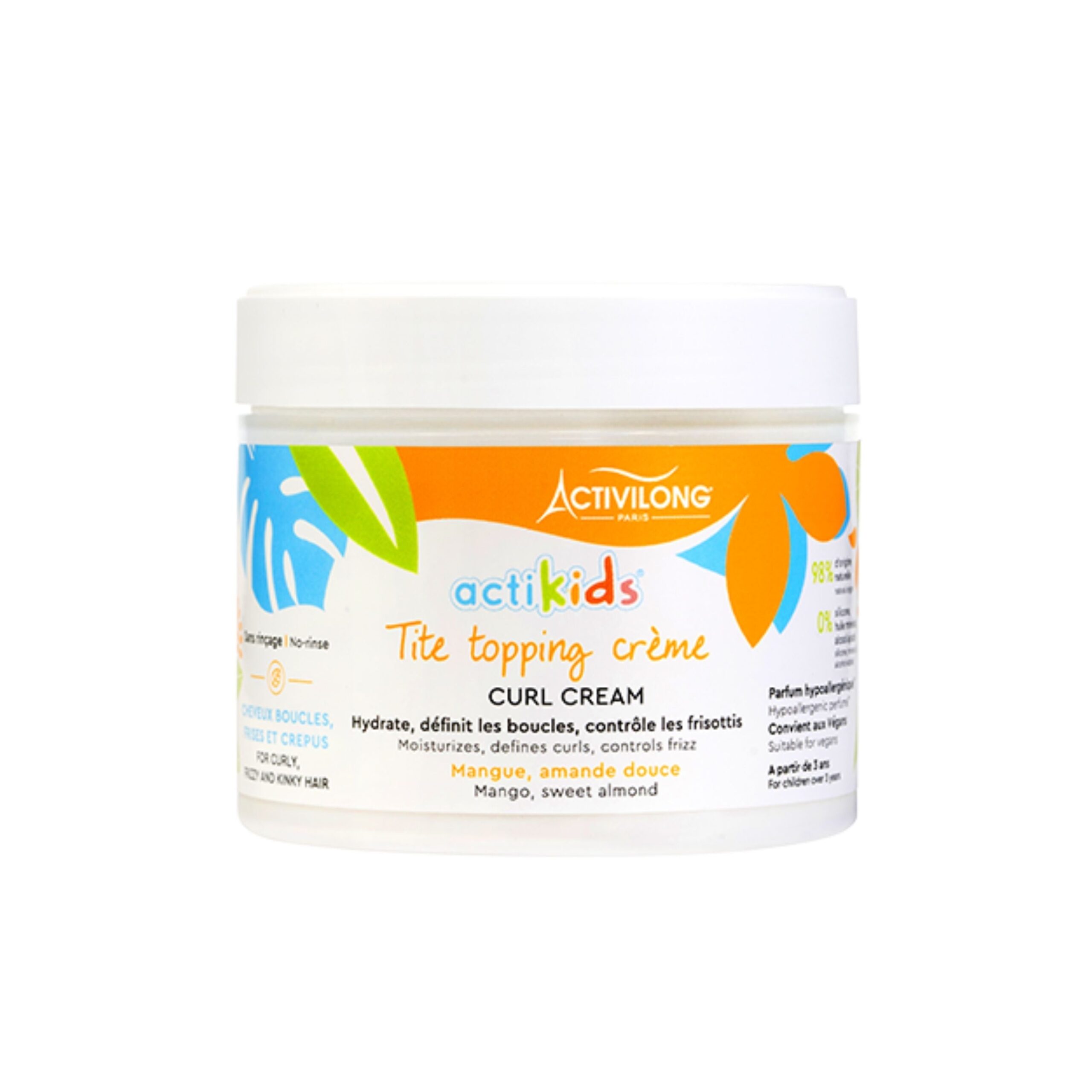 Diaytar Côte d'Ivoire Activilong Actikids Tite topping Crème 300 ml 