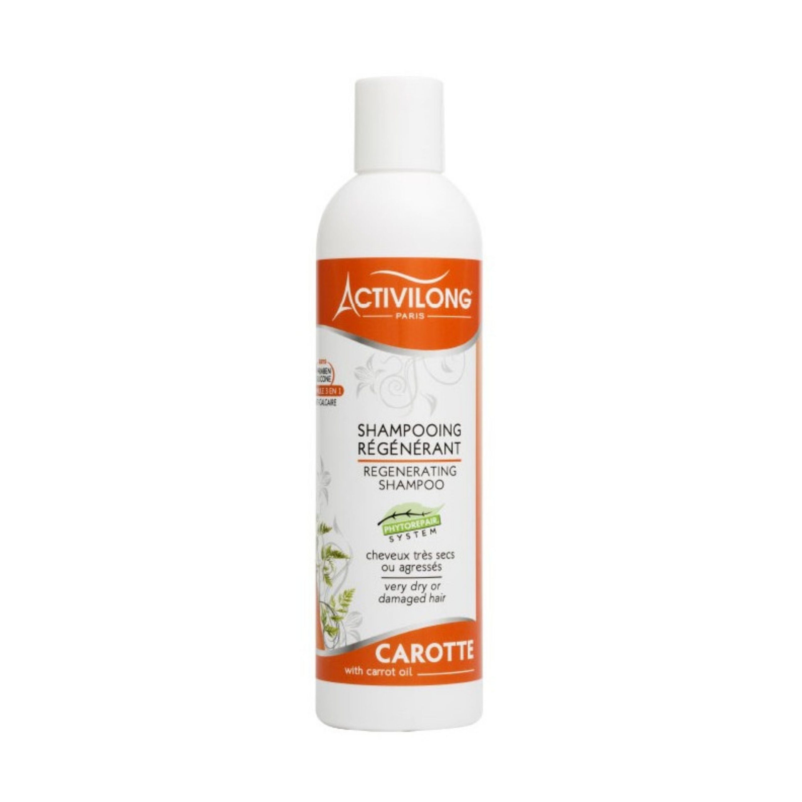 Diaytar Côte d'Ivoire Activilong Shampooing Régénérant Carotte 250ml 