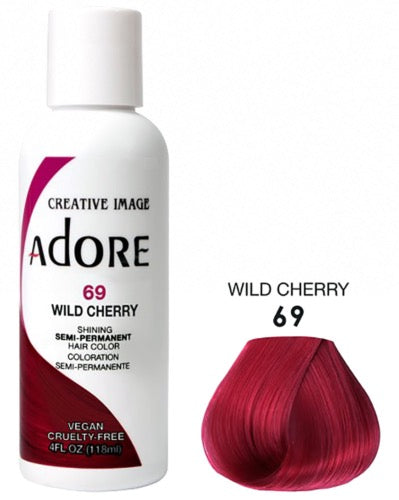 Diaytar Côte d'Ivoire Coloration cheveux semi permanente wild cherry 69 COLORATION
