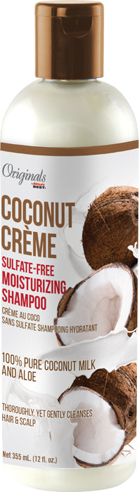 Diaytar Côte d'Ivoire Africa's Best Coconut Creme Recipes Shampoing hydratant sans sulfate 12 oz BRAND,HAIR