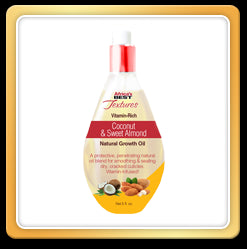 Diaytar Côte d'Ivoire Africa's Best Textures Huile de croissance à la noix de coco et à l'amande douce 5 oz BRAND,HAIR