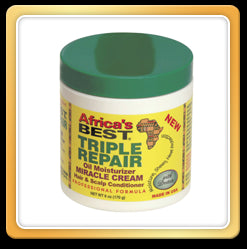 Diaytar Côte d'Ivoire Africa's Best Triple Repair Oil Moisturizer Miracle Cream Après-shampooing pour cheveux et cuir chevelu 5,25 oz BRAND,HAIR
