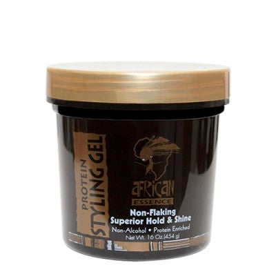 Diaytar Côte d'Ivoire African Essence Non-Flaking Styling Gel Noir (Protéine) (16oz) BRAND,HAIR
