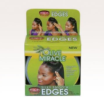 Diaytar Côte d'Ivoire African Pride Olive Miracle Bords lisses et soyeux 2,25 oz. HAIR,BRAND