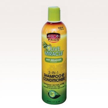 Diaytar Côte d'Ivoire African Pride Olive Miracle Shampooing et revitalisant 2 en 1 12 fl.oz. HAIR,BRAND