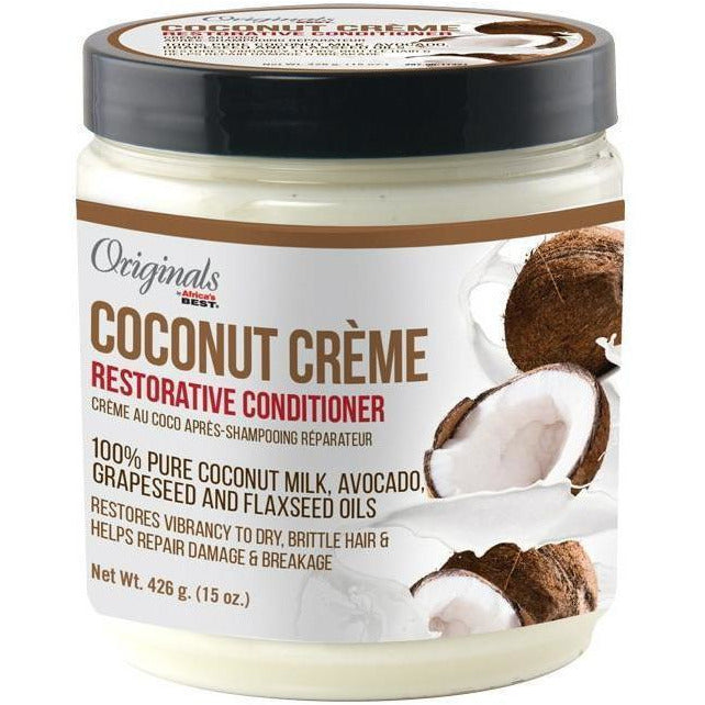 Diaytar Côte d'Ivoire Africa's Best Originals Coconut Creme Revitalisant réparateur 15 OZ Hair Care