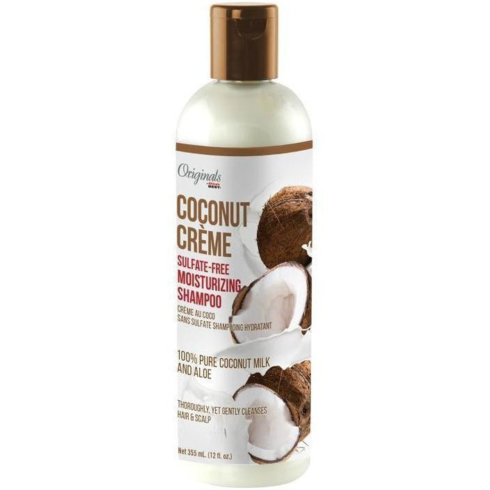 Diaytar Côte d'Ivoire Africa's Best Originals Coconut Creme Shampooing hydratant sans sulfate 12 OZ Hair Care