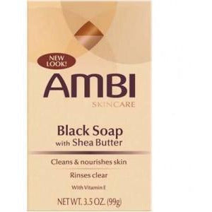 Diaytar Côte d'Ivoire Ambi Black Soap with Shea Butter 3.5 OZ Hair Care
