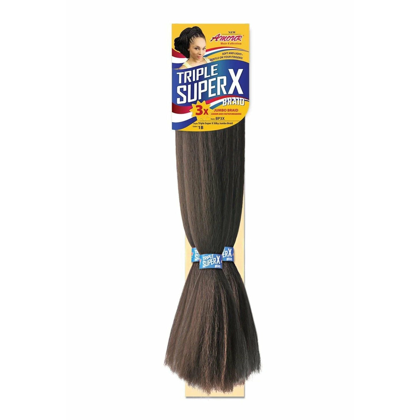 Diaytar Côte d'Ivoire Amour Hair Collection Synthétique Triple Super X Silky Jumbo Braid Braiding Hair