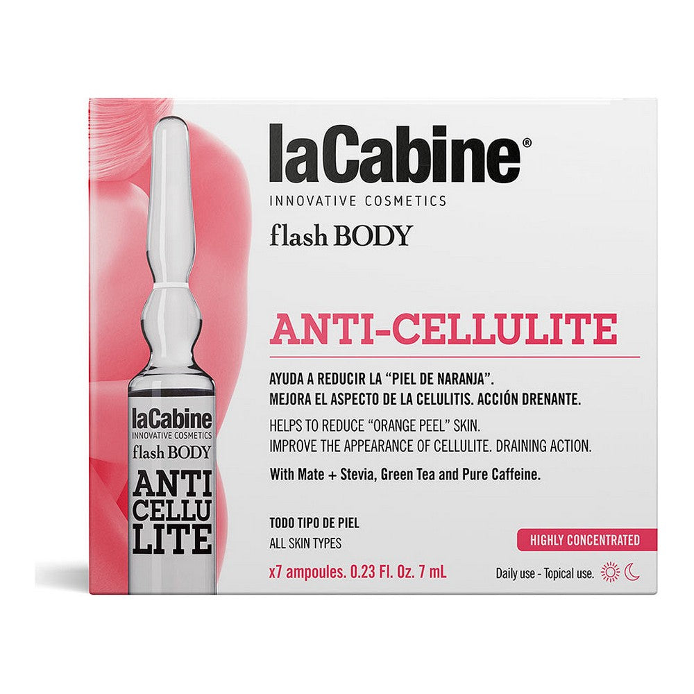 Diaytar Côte d'Ivoire Ampoules Flash Body laCabine Anti-Cellulite (7 x 7 ml) 