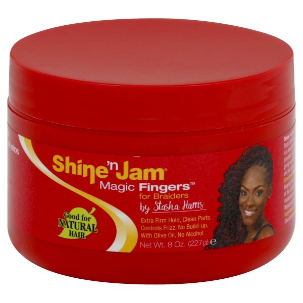 Diaytar Côte d'Ivoire Ampro Shine n' Jam Magic Fingers Edge Magic For Braiders 8 OZ Hair Care