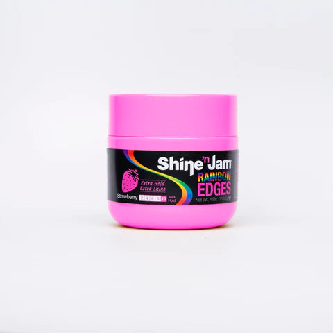 Diaytar Côte d'Ivoire Ampro Shine 'n Jam Rainbow Edges Extra Hold 4 OZ - Fraise Hair Care