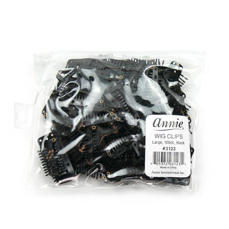 Diaytar Côte d'Ivoire Annie Grandes pinces à perruque Noir 100 PCS #3123 Beauty