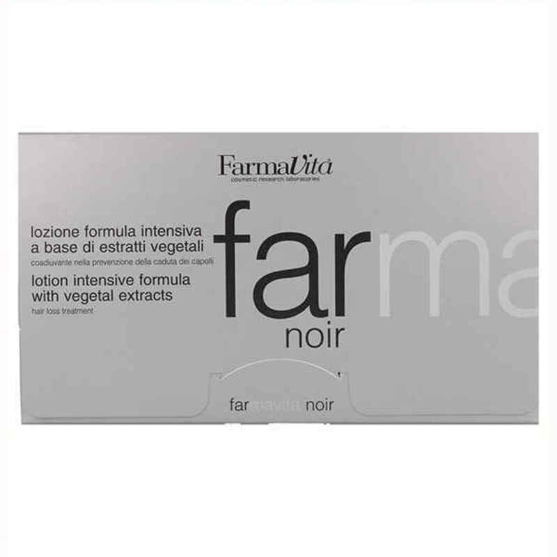 Diaytar Côte d'Ivoire Anti-Chute Ampoulles Farmavita Noir Intensive (12 x 8 ml) 