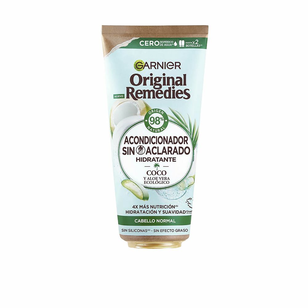 Diaytar Côte d'Ivoire Après-Shampoing Non Clarifiant Garnier Original Remedies Noix de Coco Aloe Vera Hydratant (200 ml) 