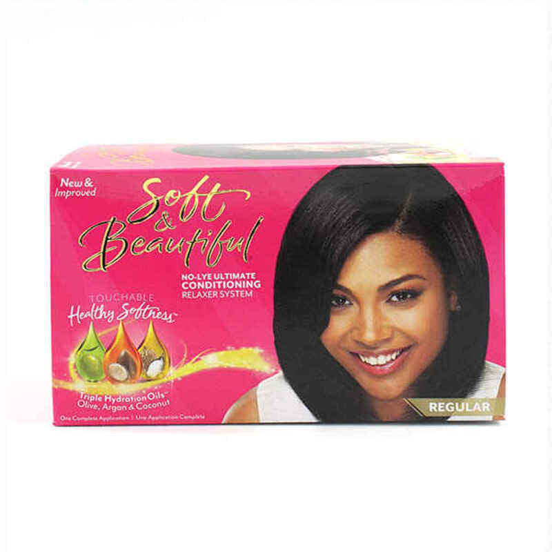 Diaytar Côte d'Ivoire Après-shampooing Shine Inline Soft & Beautiful Relaxer Kit Reg 