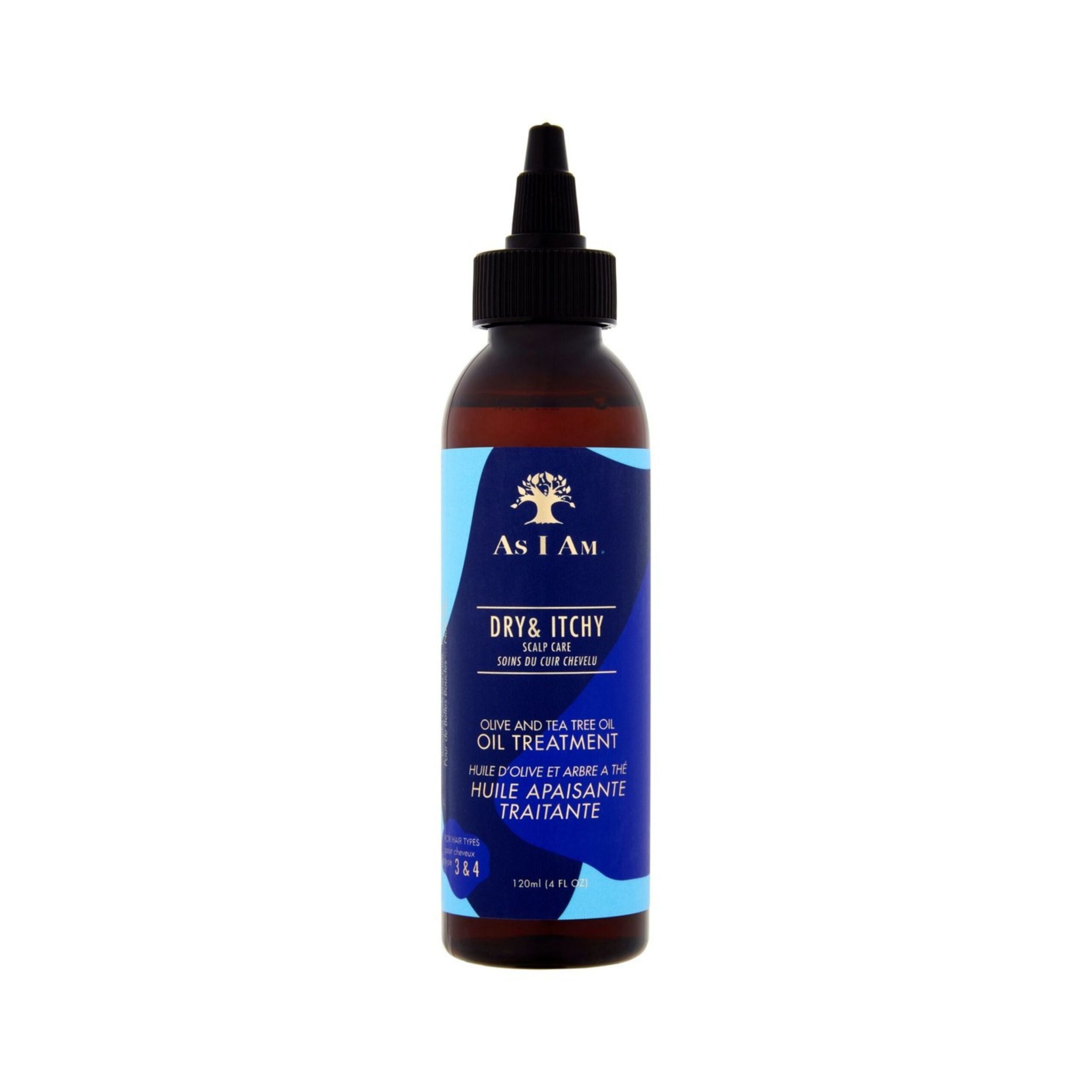 Diaytar Côte d'Ivoire As I Am Dry and Itchy Olive and Tea Tea Tree Oil 120ml 