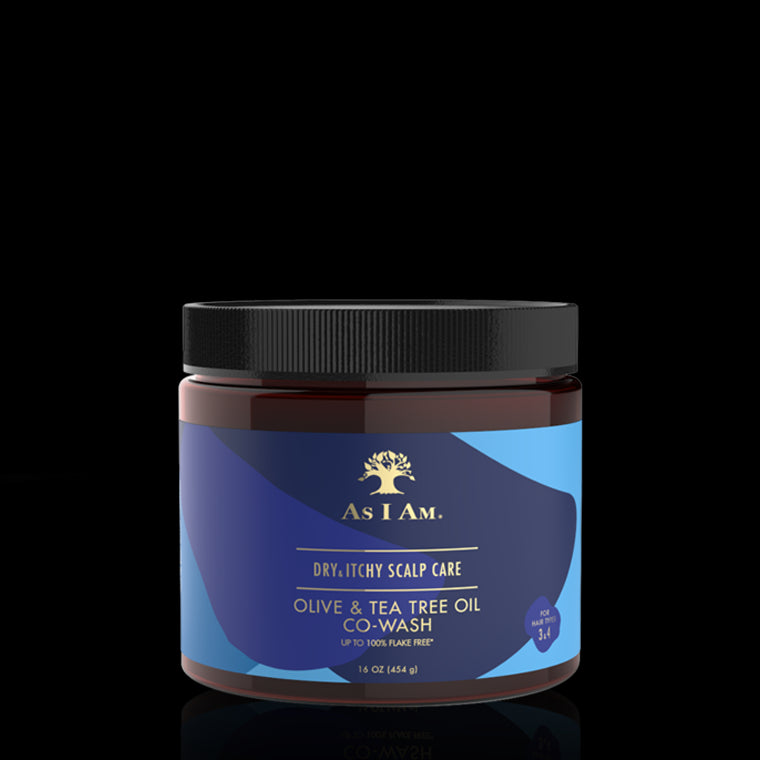 Diaytar Côte d'Ivoire As I Am Dry  Itchy Scalp Care Huile d'olive et d'arbre à thé CoWash 16 oz BRAND,HAIR