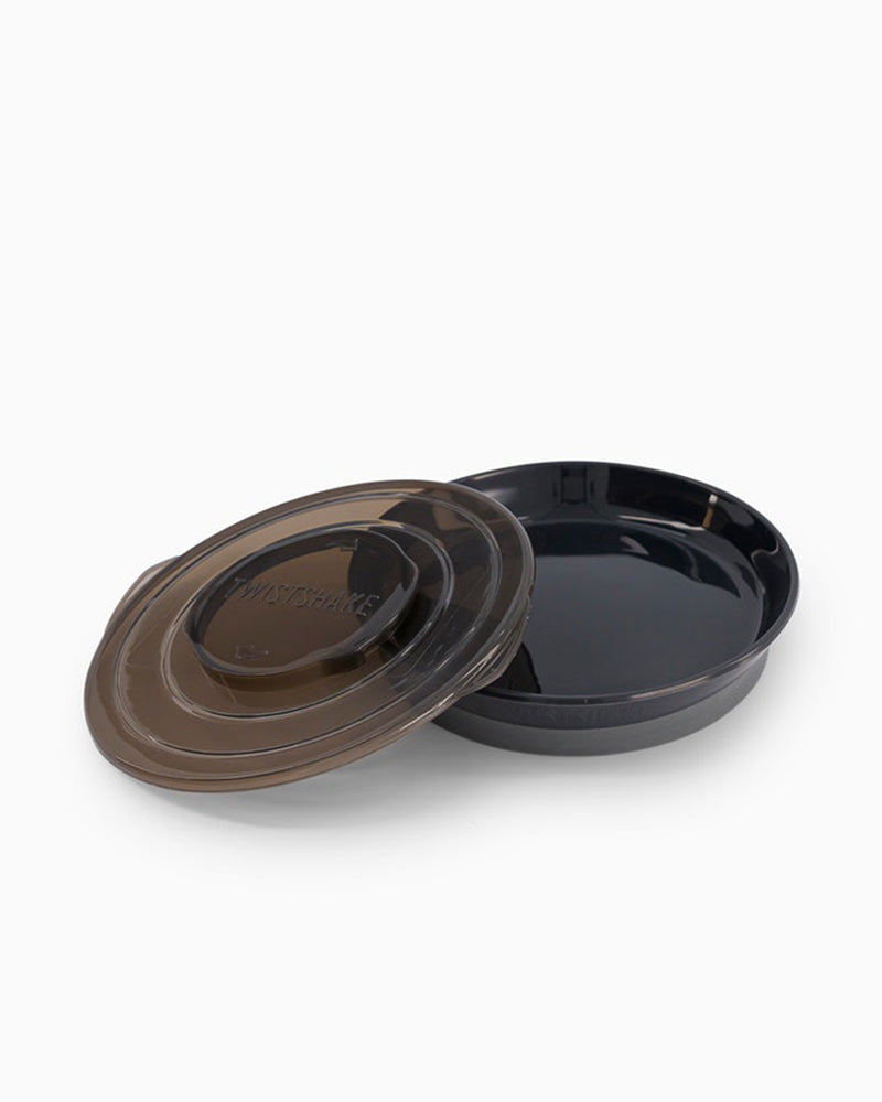 Diaytar Côte d'Ivoire assiette avec couvercle - noir a-table,assiettes,fille,garcon,puericulture,Repas,twistshake