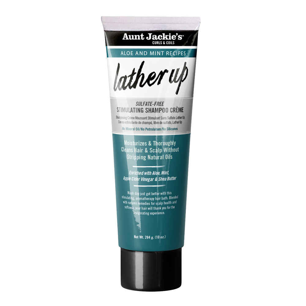 Diaytar Côte d'Ivoire Aunt Jackie's Aloe and Mint Lather Up Sulfate Stimulating Shampoo Crème - 10z HEALTH & BEAUTY