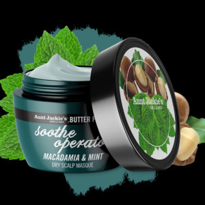 Diaytar Côte d'Ivoire Aunt Jackie's SOOTHE OPERATOR Masque revitalisant pour cuir chevelu sec 8 oz BRAND,HAIR