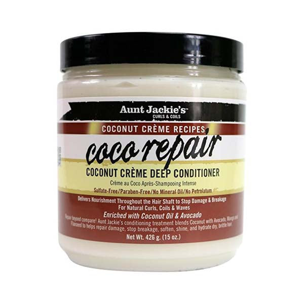 Diaytar Côte d'Ivoire Crème après shampoing réparateur intense au lait de coco 426 g APRÈS-SHAMPOING-CONDITIONER