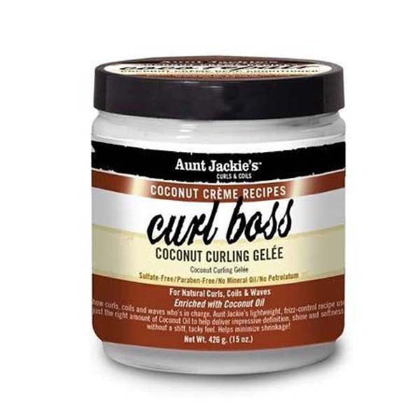 Diaytar Côte d'Ivoire Aunt jackie's coconut curl boss coconut curling gel GEL-EDGE-CIRE