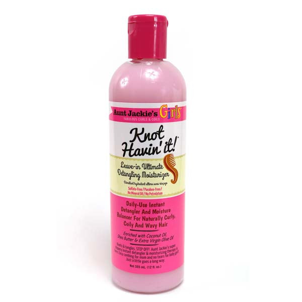 Diaytar Côte d'Ivoire Aunt jackie's  kids girls knot havin'it moisture milk LAIT-CRÈME
