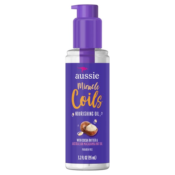 Diaytar Côte d'Ivoire Aussie Miracle COILS Huile Nourrissante 3.2oz BRAND,HAIR