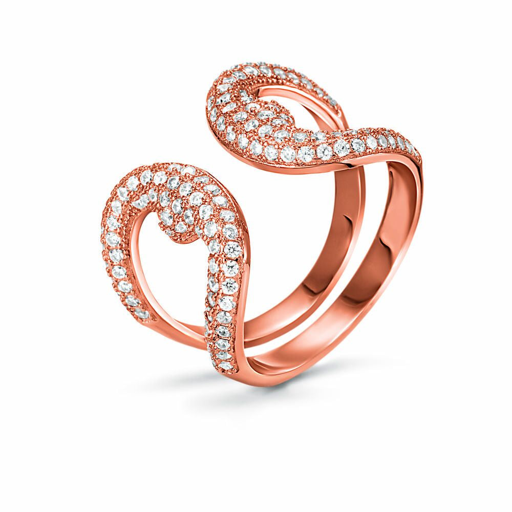 Diaytar Côte d'Ivoire Bague Femme Folli Follie 3R15S059RC-52 (Taille 12) 