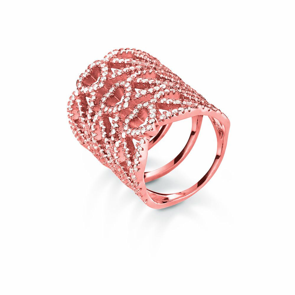 Diaytar Côte d'Ivoire Bague Femme Folli Follie 3R15S068RC-52 (Taille 12) 