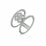 Diaytar Côte d'Ivoire Bague Femme Folli Follie 3R15S089C-52 (Taille 12) 