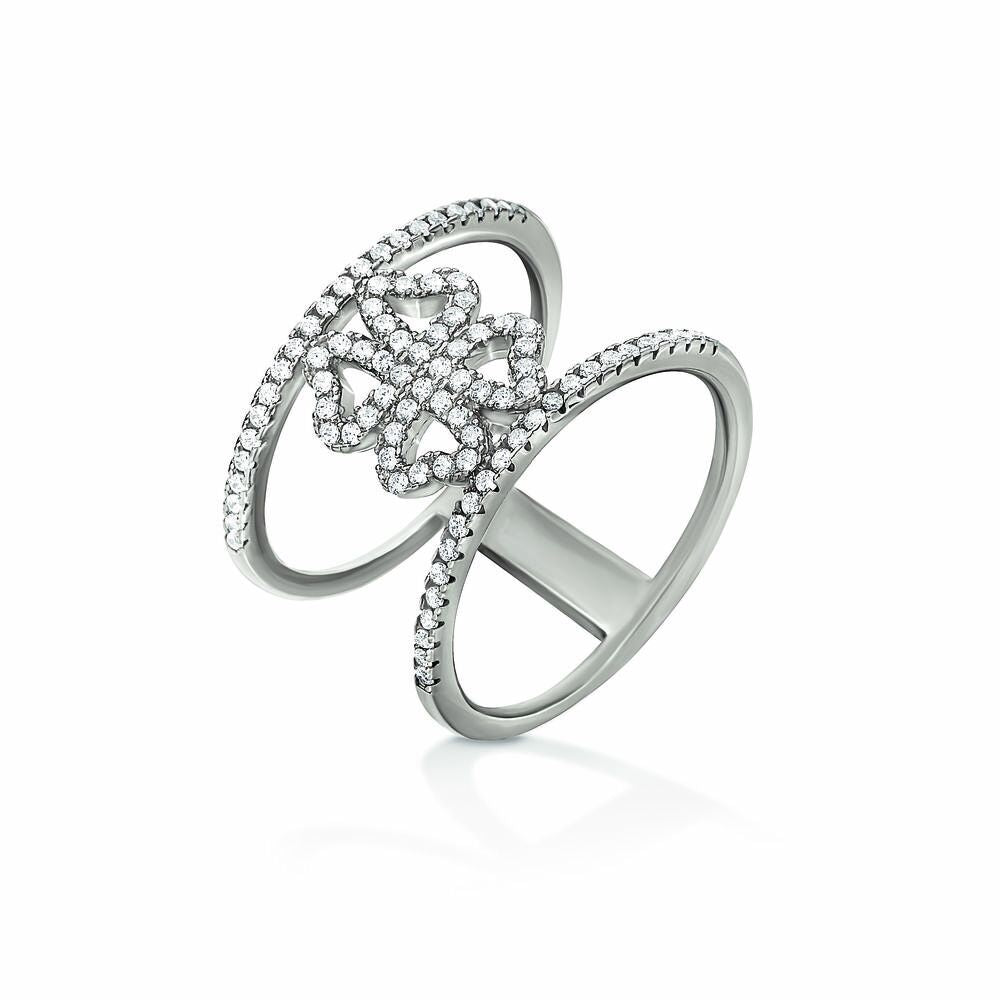 Diaytar Côte d'Ivoire Bague Femme Folli Follie 3R15S089C-52 (Taille 12) 