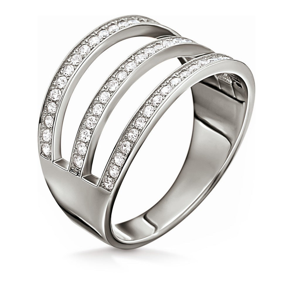 Diaytar Côte d'Ivoire Bague Femme Folli Follie 3R15S091C (Taille 16) 