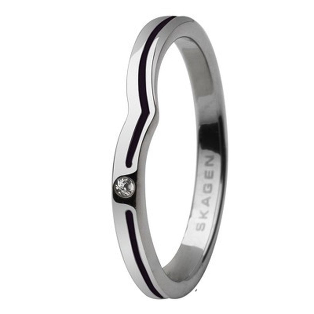 Diaytar Côte d'Ivoire Bague Femme Skagen JRSB018SS8 (Taille 18) 