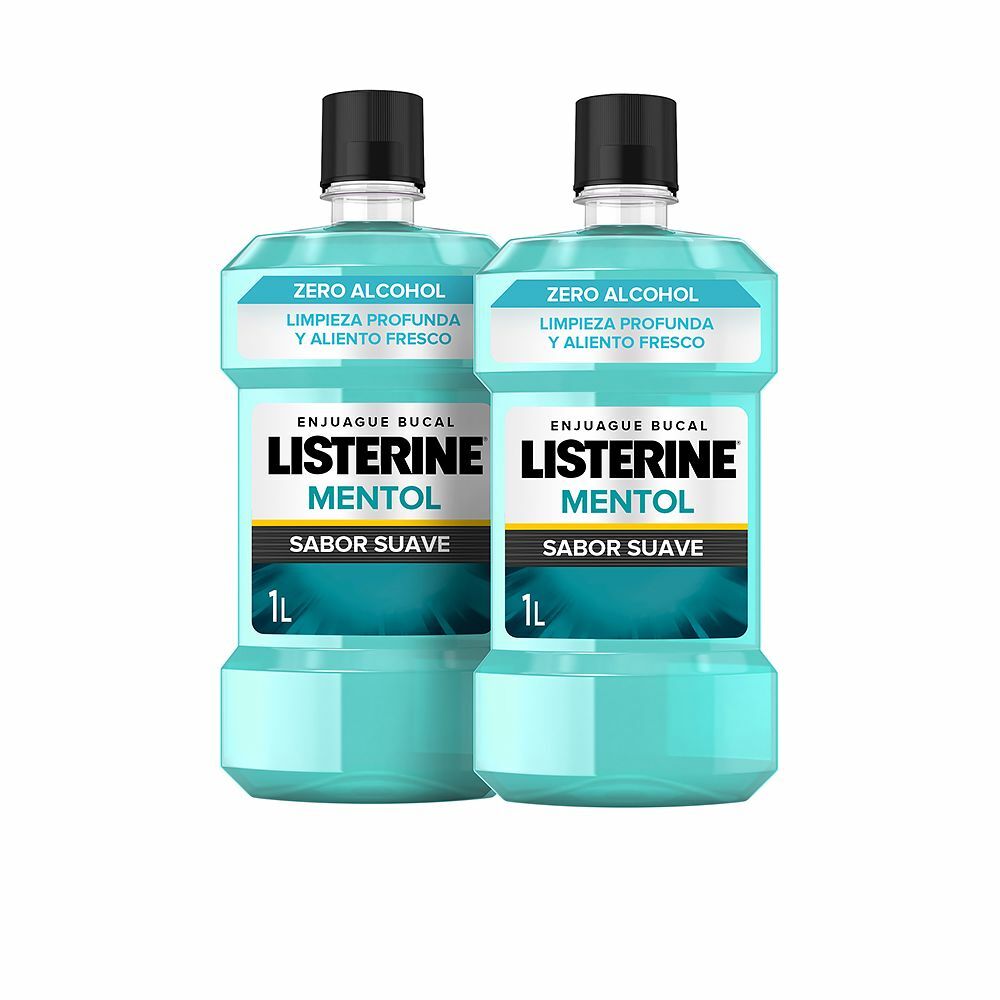 Diaytar Côte d'Ivoire Bain de Bouche Listerine Doux Menthol (2 x 1 L) 
